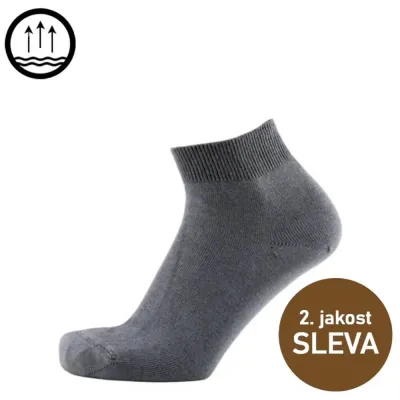 Nízké bavlněné ponožky FUNO - 2. jakost | KNITVA