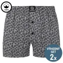 Set 2 ks - XXL trenýrky MICHAL - šedé | Mojeponozky.cz