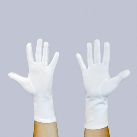 Bavlněné rukavice s lycrou - dámské