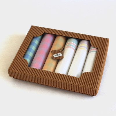 Dámské bavlněné kapesníky -sada 6 ks