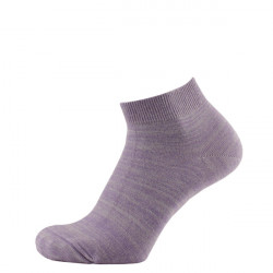 Kotníčkové ponožky melír světle fialový | Sport