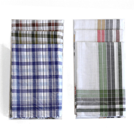 Pánské pracovní kapesníky - sada 6 kusů