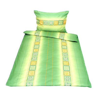 Povlečení na 2 postele v barvách jara, bavlněný satén Povlečení na 2 postele v barvách jara, bavlněný satén