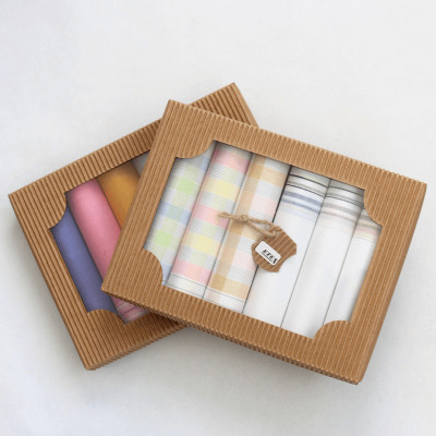 Dámské bavlněné kapesníky -sada 6 ks