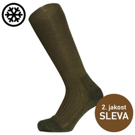 Vlněné outdoorové ponožky s velkou slevou - 2. jakost | KNITVA Fish and Hunt