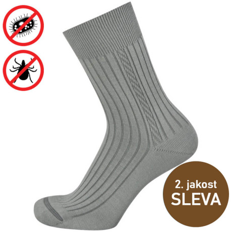Ponožky protiklíšťové + antibakteriální - 2.jakost | KNITVA Medic