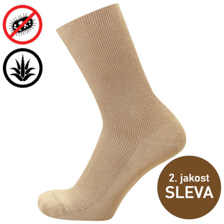 Antibakteriální zdravotní ponožky s Aloe Vera - 2.jakost | KNITVA Medic