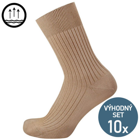 Klasické bavlněné ponožky FAJAN - 10 párů