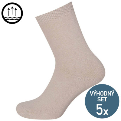 Bavlněné froté ponožky ROBIN - 5 párů Bavlněné froté ponožky ROBIN - 5 párů