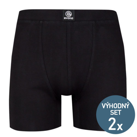 Pánské boxerky OREGON černé - 2 kusy