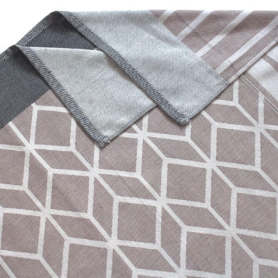 Luxusní utěrky z egyptské bavlny hnědé - 3 kusy