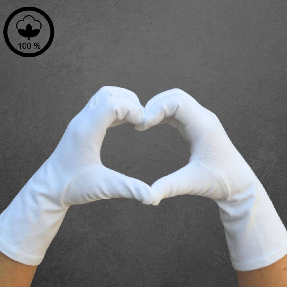 Dámské 100% bavlněné rukavice - Mojeponozky.cz Dámské 100% bavlněné rukavice - Mojeponozky.cz