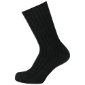 Vlněné zdravotní ponožky bez lemu Zora - černé 38 EU | KNITVA