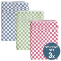 Vysoce odolné kuchyňská utěrky pro náročné - 3 kusy | KNITVA