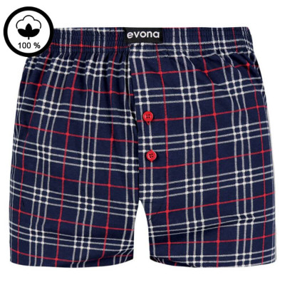 Bavlněné trenky DELON – modré – česká kvalita | Mojeponozky.cz