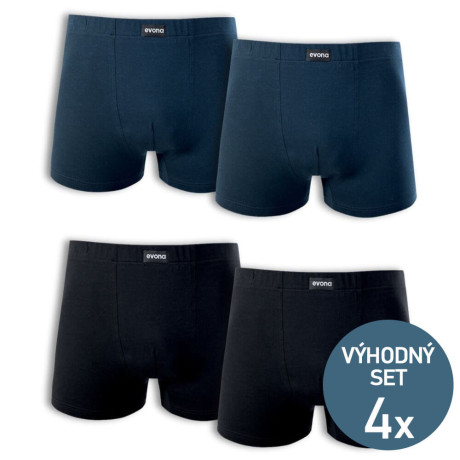 Pánské boxerky z luxusního modalu - 4 ks | Mojeponozky.cz