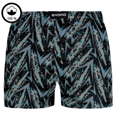 Pánské trenky DELON 4XL šedo-černé