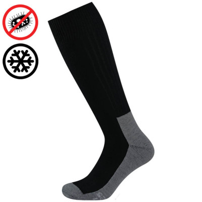 Vlněné trekingové ponožky se stříbrem | KNITVA Fish and Hunt