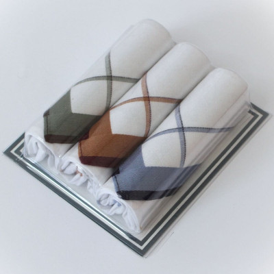 Vkusné mini balení pánských kapesníků - 3 kusy | Mojeponozky.cz