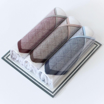 Elegantní balení pánských kapesníků VLNKY - 3 kusy | Mojeponozky.cz