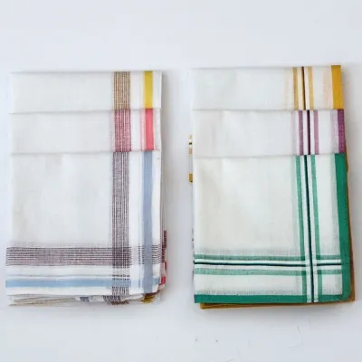 Decentní dámské kapesníky v praktickém balení 6 ks | KNITVA