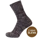 Silné vlněné ponožky bez lemu - 2. jakost │ Slevová mánie! Vlněné ponožky.