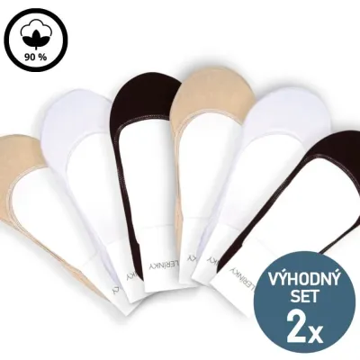 Ťapky do balerín - 6 párů - výhodná cena |  | Mojeponozky.cz