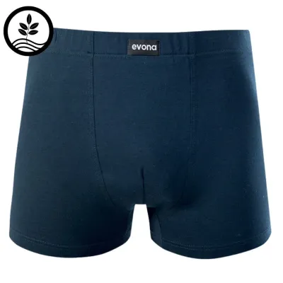 Pánské boxerky v modré barvě z luxusního modalu | Mojeponozky.cz