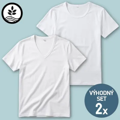 Funkční trika s modalem ve výhodném setu 2 kusů | Mojeponožky.cz