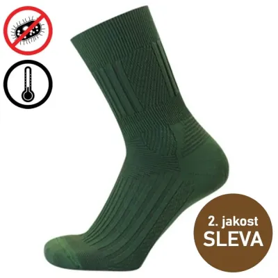 Chladivé ponožky pro pobyt v přírodě - 2. jakost | KNITVA Fish and Hunt
