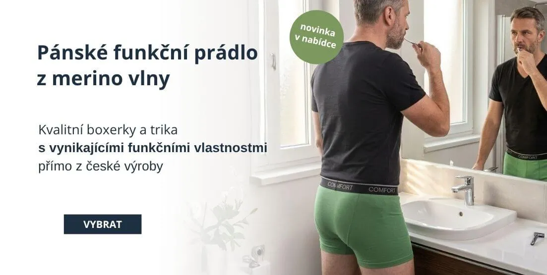 Pánské merino prádlo