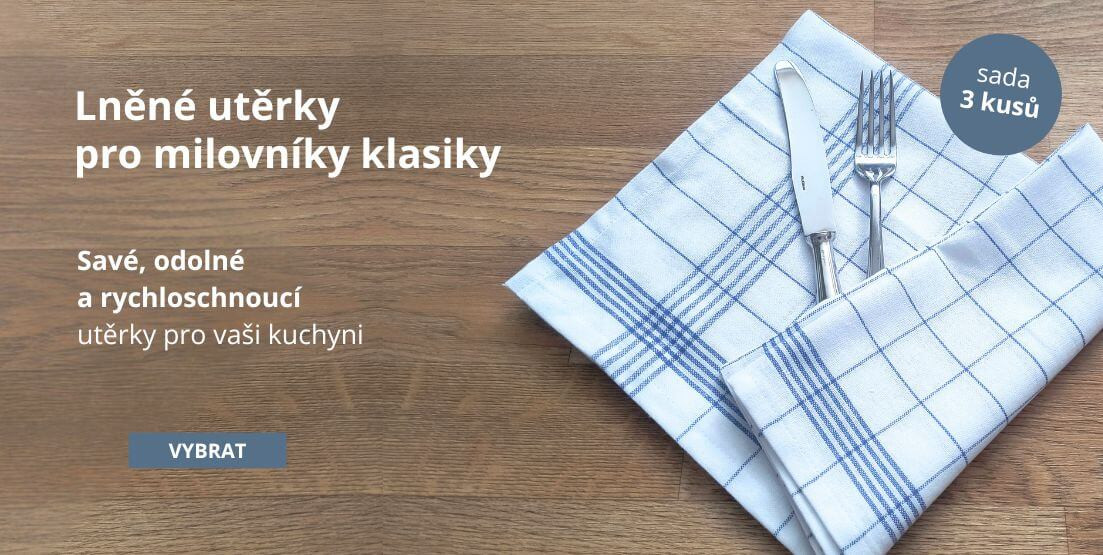 Lněné utěrky