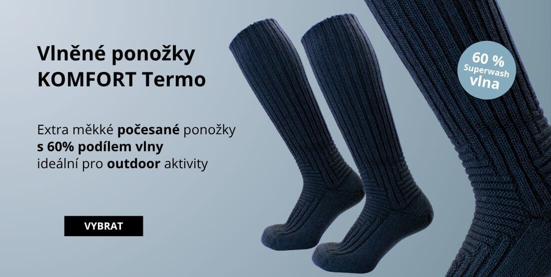 Vlněné ponožky Termo Komfort