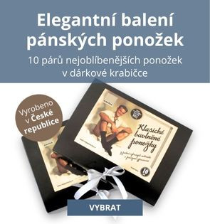Dárkové balení pánských ponožek - 10 párů